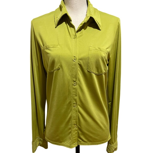 GAP Tops - Green Gap blouse career or casual size m